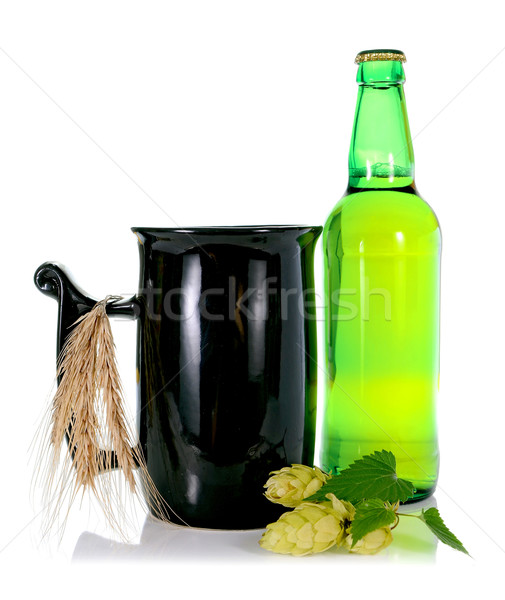 beer and hop Stock photo © konturvid