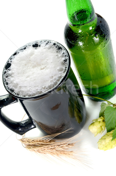 beer and hop Stock photo © konturvid