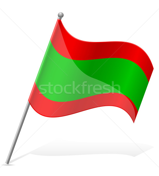 flag of Transnistria vector illustration Stock photo © konturvid