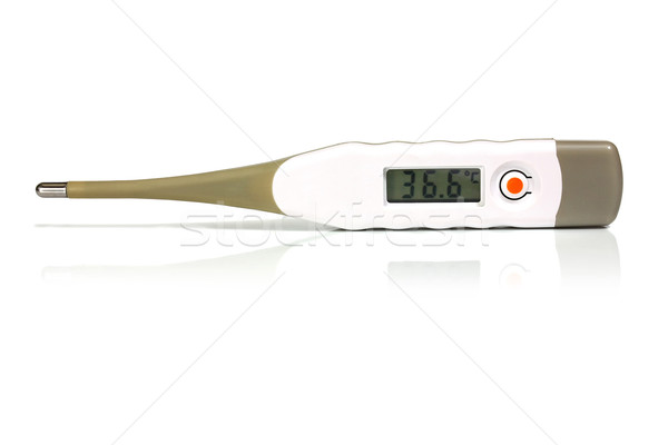 Stock photo: electronic thermometer