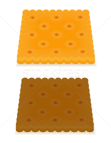 crispy biscuit cookie vector illustration Stock photo © konturvid