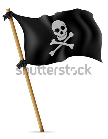 Zee kruis teken schip silhouet hoofd Stockfoto © konturvid