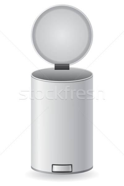 dustbin vector illustration Stock photo © konturvid