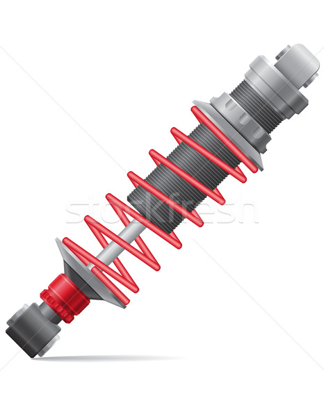 car shock absorber vector illustration Stock photo © konturvid