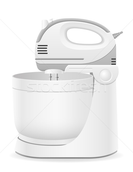 kitchen mixer vector illustration Stock photo © konturvid