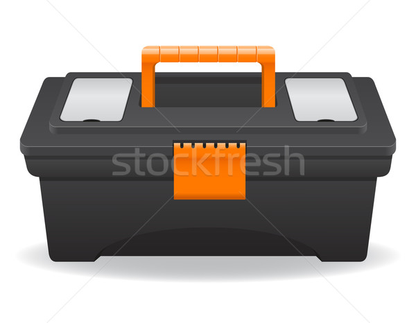 plastic tool box vector illustration Stock photo © konturvid