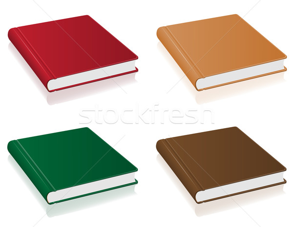 books vector illustration Stock photo © konturvid