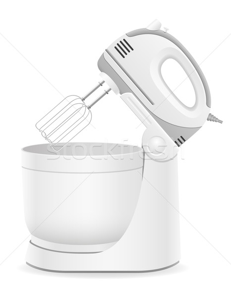 kitchen mixer vector illustration Stock photo © konturvid