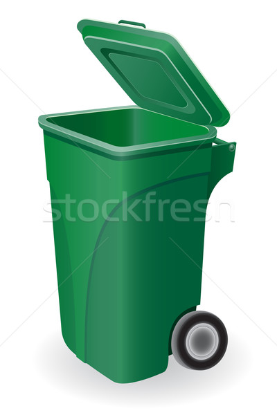trash can vector illustration Stock photo © konturvid