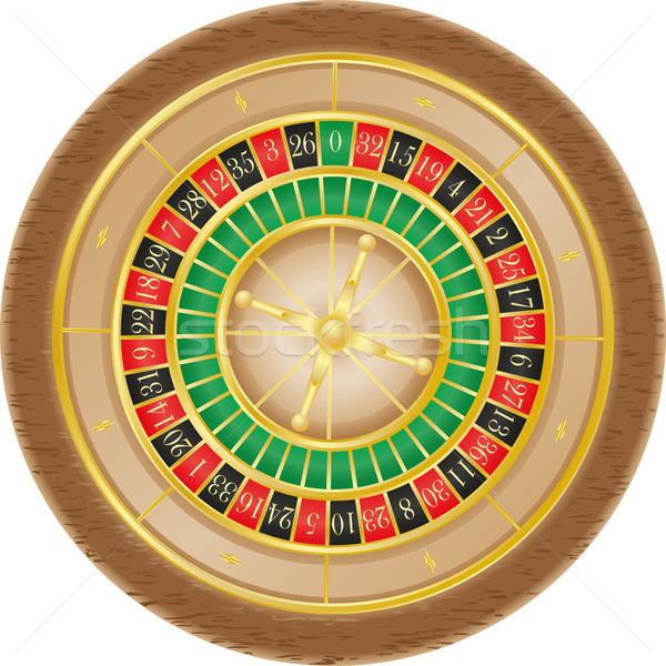 Stock foto: Roulette · Casino · isoliert · weiß · Rahmen · grünen