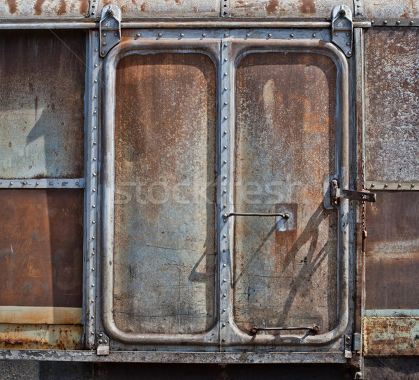 railroad container door Stock photo © koratmember