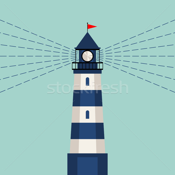 Tengeri ikon vektor tengerészeti utazás szimbólum Stock fotó © kostins