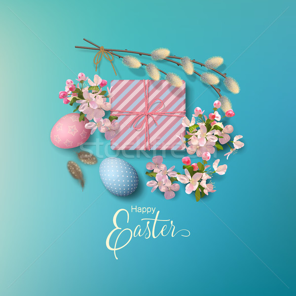 Stock photo: Easter Holiday Background