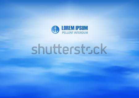 Sea Vector Background  Stock photo © kostins