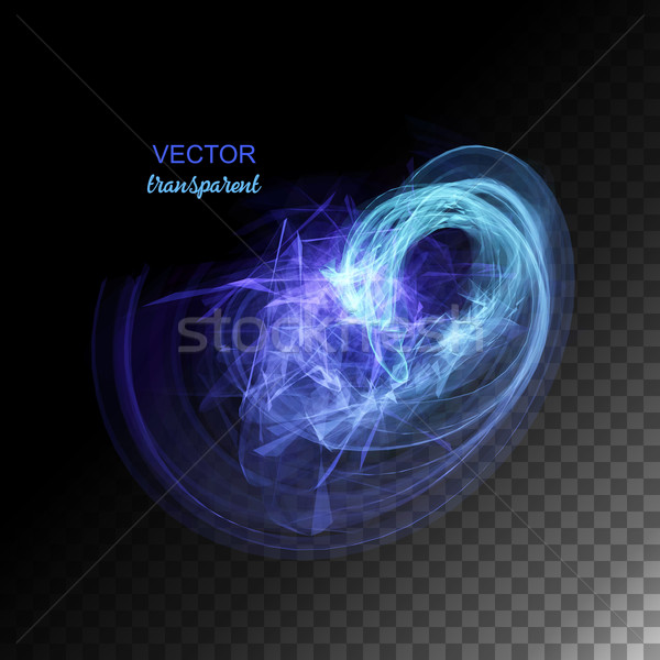 Vector Abstract Curved Lines Stock photo © kostins