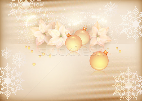 Merry Christmas New Year Celebration Background Stock photo © kostins