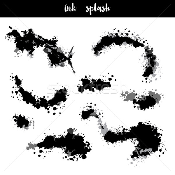 Vector Ink Splash Stock photo © kostins