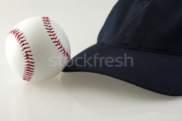 Baseball and hat Stock photo © Koufax73