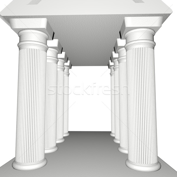 Greek Temple Stock photo © Koufax73