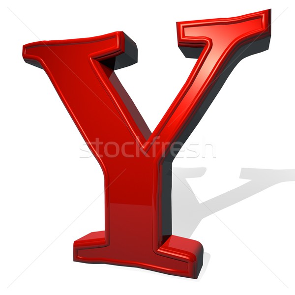 Letter Y Stock photo © Koufax73