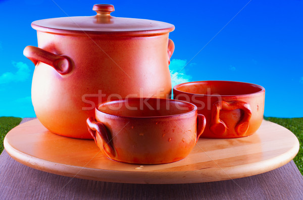 Crock pots Stock photo © Koufax73
