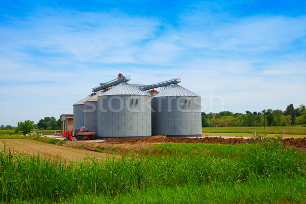 Silos Stock photo © Koufax73