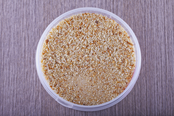 Brood kruimels vat vol voedsel Stockfoto © Koufax73