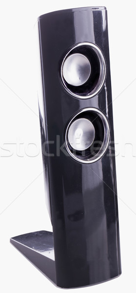 Amp zwarte verticaal afbeelding geïsoleerd Stockfoto © Koufax73