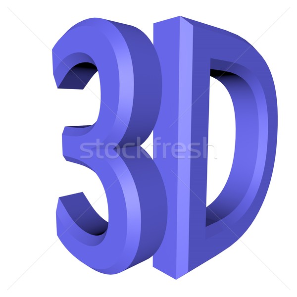 3D symbol Stock photo © Koufax73
