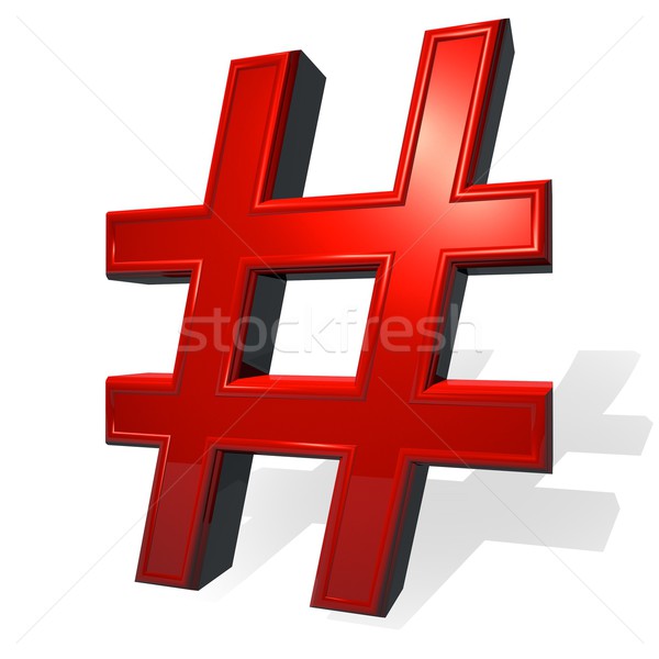 Hashtag Stock photo © Koufax73