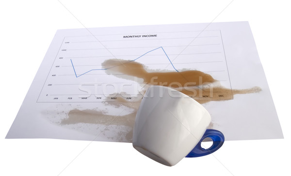 Coffee incident Stock photo © Koufax73