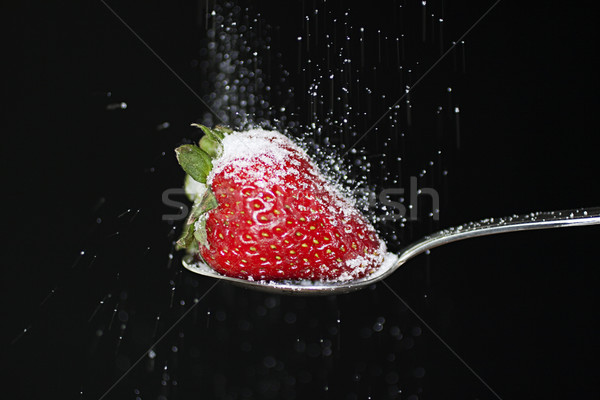 Strawberry and sugar Stock photo © Koufax73