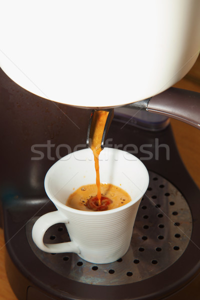 кофе белый Кубок продовольствие Сток-фото © Koufax73