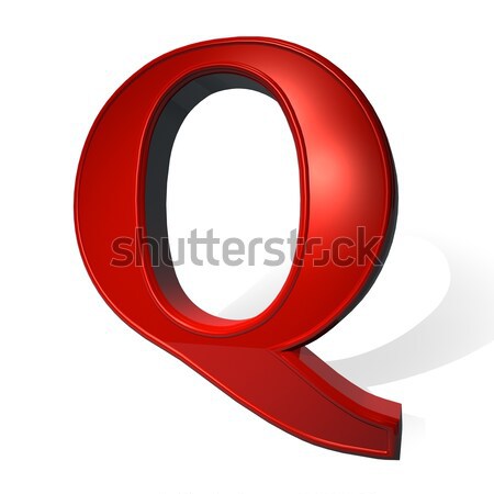 Letter Q Stock photo © Koufax73