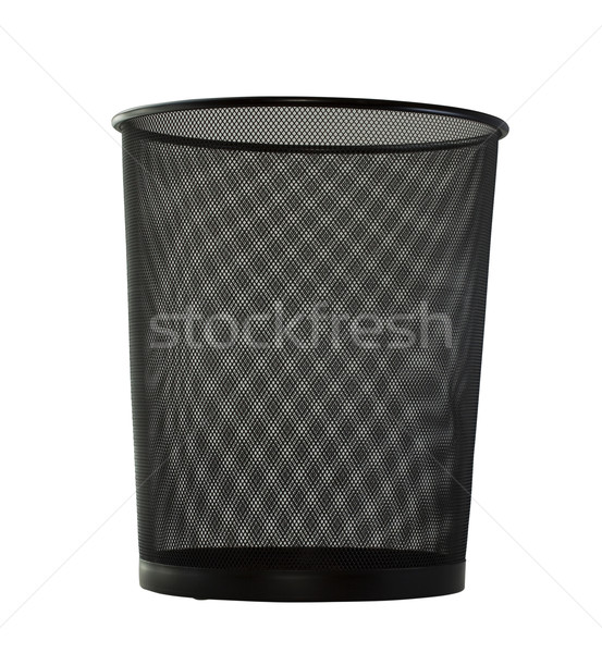 Stock photo: Wastebasket