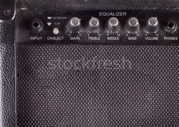 Amp gitaar hdr afbeelding achtergrond Stockfoto © Koufax73