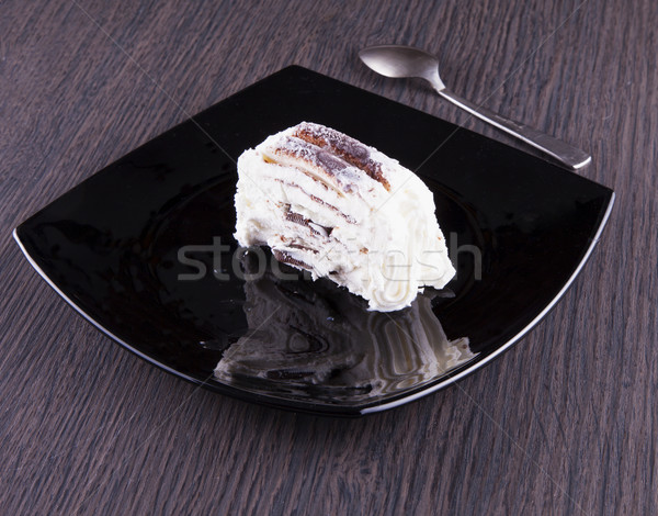 Stock photo: Ice cream cake