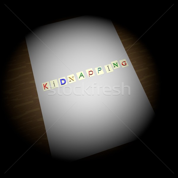 Kidnapping Stock photo © Koufax73