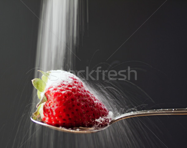 Strawberry and sugar Stock photo © Koufax73