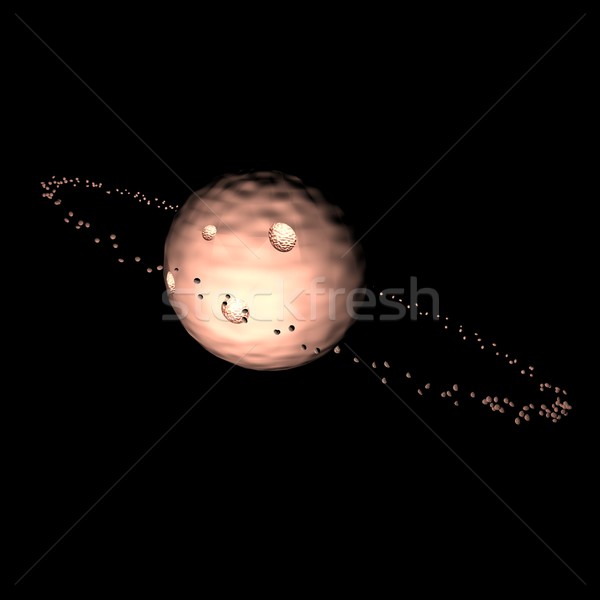 Planet with asteroids Stock photo © Koufax73