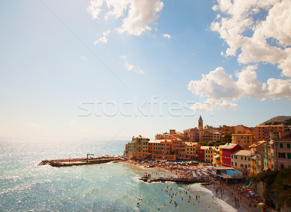 Town over sea Stock photo © Koufax73