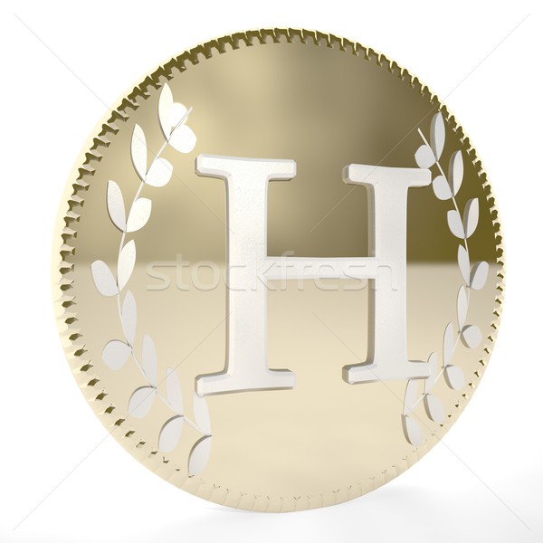 Coin H Stock photo © Koufax73