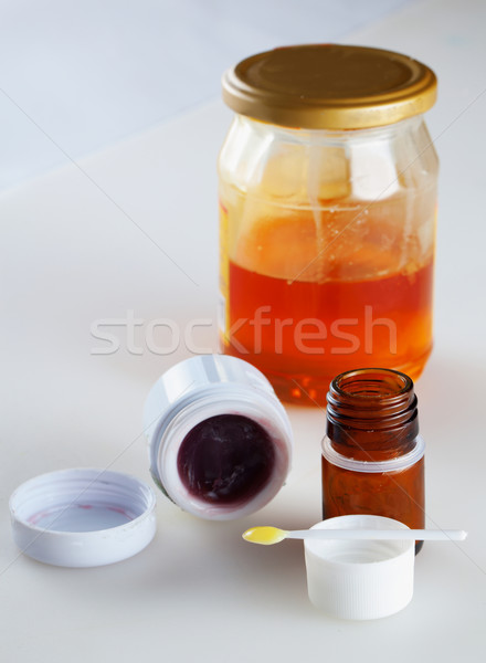 Ape prodotti reale gelatina salute massaggio Foto d'archivio © Koufax73