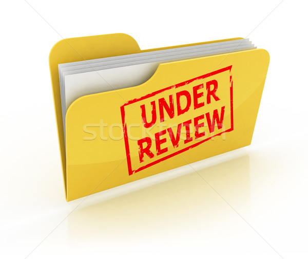 under review 3d icon Stock photo © koya79