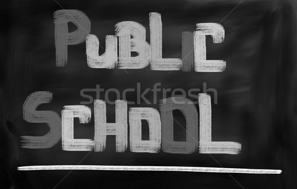 Public School Concept Stock photo © KrasimiraNevenova