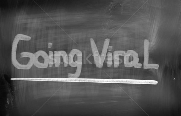 Going Viral Concept Stock photo © KrasimiraNevenova