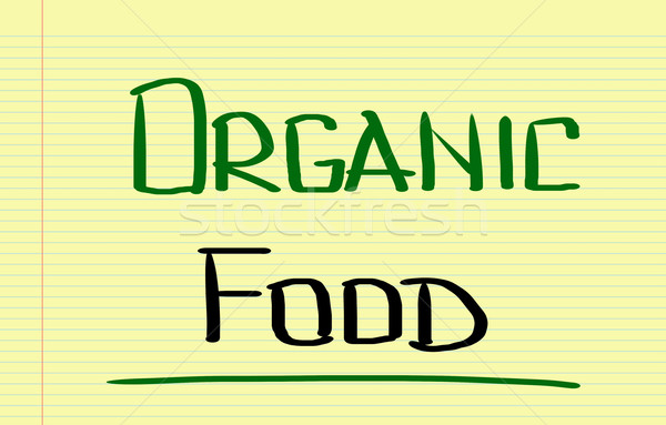 Organic Food Concept Stock photo © KrasimiraNevenova