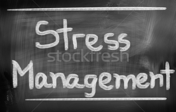 Stress Menagement Concept Stock photo © KrasimiraNevenova