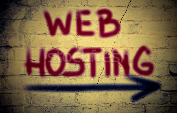 Web Hosting Computer Gebäude Welt Server Stock foto © KrasimiraNevenova