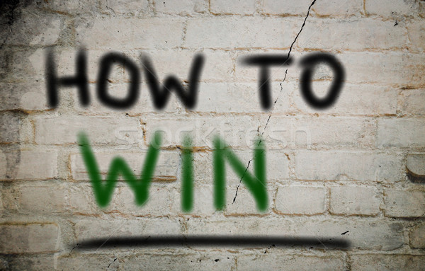 How To Win Concept Stock photo © KrasimiraNevenova